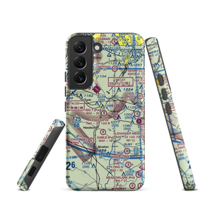 Big 'T' Airport (64GA) VFR Sectional Samsung Phone Case