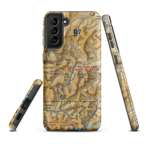 Big Creek Airport (U60) VFR Sectional Samsung Phone Case