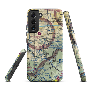 Big Creek Flying Ranch Airport (GA18) VFR Sectional Samsung Phone Case