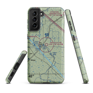 Big Falls Municipal Airport (7Y9) VFR Sectional Samsung Phone Case