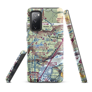 Big Lake Airport (BGQ) VFR Sectional Samsung Phone Case