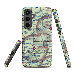 Big Long Lake Seaplane Base (4IN1) VFR Sectional Samsung Phone Case