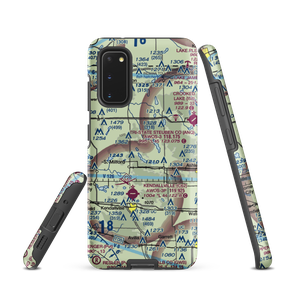 Big Long Lake Seaplane Base (4IN1) VFR Sectional Samsung Phone Case