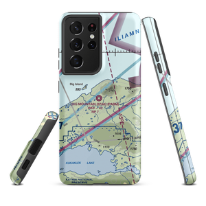 Big Mountain Airport (37AK) VFR Sectional Samsung Phone Case