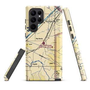 Big Sandy Airport (3U8) VFR Sectional Samsung Phone Case