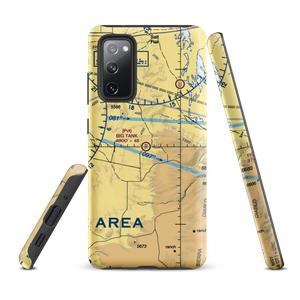 Big Tank Ranch Airport (76TE) VFR Sectional Samsung Phone Case