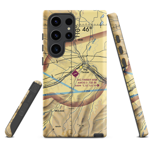 Big Timber Airport (6S0) VFR Sectional Samsung Phone Case