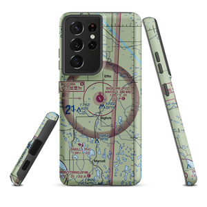 Bigfork Municipal Airport (FOZ) VFR Sectional Samsung Phone Case