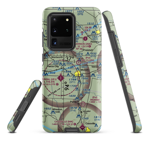 Bil-Mitch Airport (5MO3) VFR Sectional Samsung Phone Case