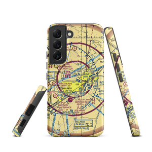 Billings Logan International Airport (BIL) VFR Sectional Samsung Phone Case