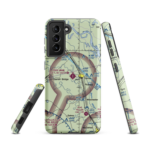 Billy Free Municipal Airport (0M0) VFR Sectional Samsung Phone Case