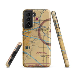 Biplane Ranch Airport (NM02) VFR Sectional Samsung Phone Case