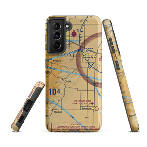 Biplane Ranch Airport (NM02) VFR Sectional Samsung Phone Case