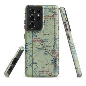 Birchfield Ranch Airport (XA44) VFR Sectional Samsung Phone Case