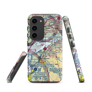 Birchwood Airport (BCV) VFR Sectional Samsung Phone Case