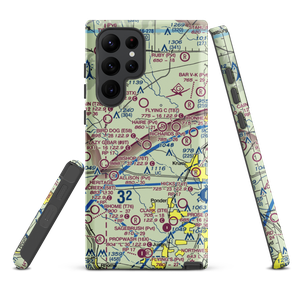 Bird Dog Airfield (E58) VFR Sectional Samsung Phone Case