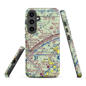 Bird Dog Airfield (E58) VFR Sectional Samsung Phone Case