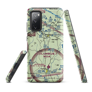 Bird Nest Airport (AL54) VFR Sectional Samsung Phone Case