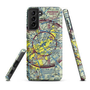 Birmingham-Shuttlesworth International Airport (BHM) VFR Sectional Samsung Phone Case