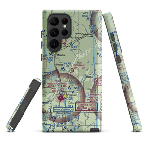 Bishman Private Airport (90MN) VFR Sectional Samsung Phone Case