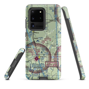 Bishman Private Airport (90MN) VFR Sectional Samsung Phone Case