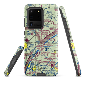 Bishop Airport (76T) VFR Sectional Samsung Phone Case