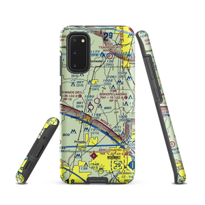 Bishop's Landing Airport (T80) VFR Sectional Samsung Phone Case