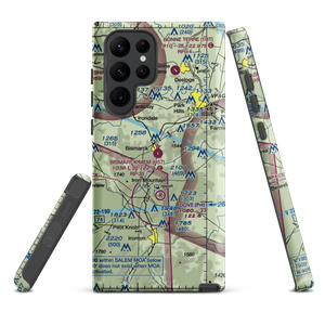 Bismarck Memorial Airport (H57) VFR Sectional Samsung Phone Case