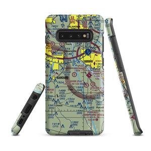 Bison Hill Airport (80OK) VFR Sectional Samsung Phone Case