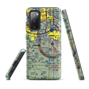 Bison Hill Airport (80OK) VFR Sectional Samsung Phone Case