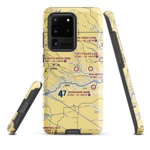 Black Butte North Airport (BB0) VFR Sectional Samsung Phone Case