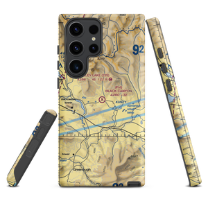Black Canyon Ranch Airport (MT39) VFR Sectional Samsung Phone Case