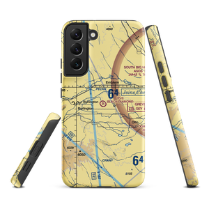 Black Diamond Airport (12WY) VFR Sectional Samsung Phone Case