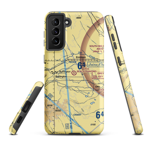 Black Diamond Airport (12WY) VFR Sectional Samsung Phone Case