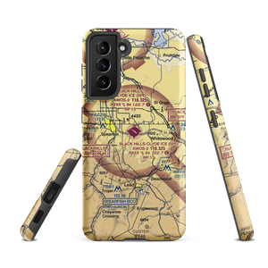 Black Hills Airport-Clyde Ice Field (SPF) VFR Sectional Samsung Phone Case