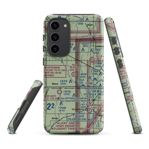 Black I Ranch Airport (8OK4) VFR Sectional Samsung Phone Case