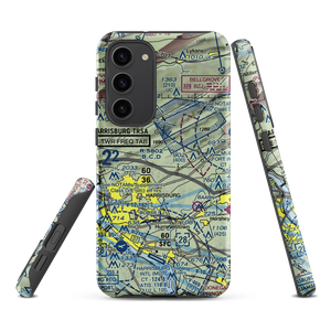 Black Landing Field (PA44) VFR Sectional Samsung Phone Case