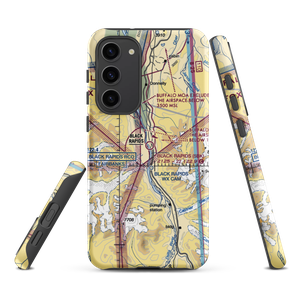 Black Rapids Airport (5BK) VFR Sectional Samsung Phone Case