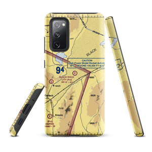 Black Rock City Airport (88NV) VFR Sectional Samsung Phone Case