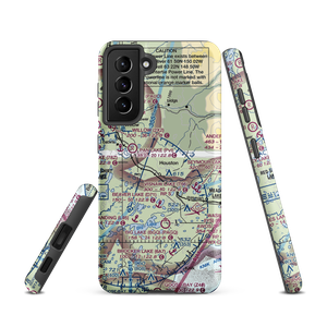 Black Spruce Airport (AK89) VFR Sectional Samsung Phone Case