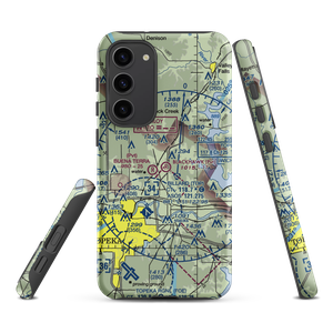 Blackhawk Airport (81KS) VFR Sectional Samsung Phone Case