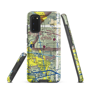 Blackinton Airport (2CA4) VFR Sectional Samsung Phone Case