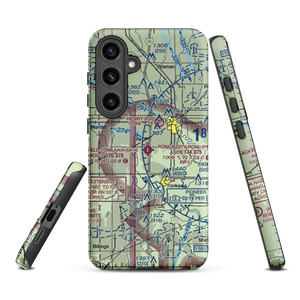 Blackwell Tonkawa Municipal Airport (BKN) VFR Sectional Samsung Phone Case