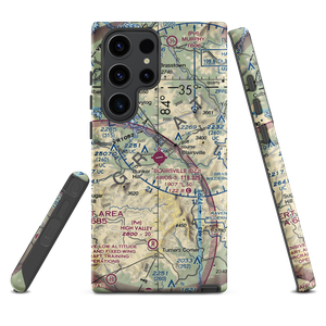 Blairsville Airport (DZJ) VFR Sectional Samsung Phone Case