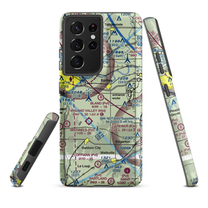 Bland Airport (52KS) VFR Sectional Samsung Phone Case