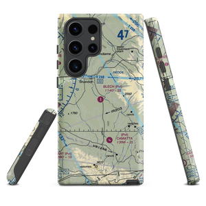 Blech Ranch Airport (0CA9) VFR Sectional Samsung Phone Case