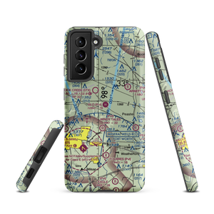 Blo Airport (12TS) VFR Sectional Samsung Phone Case