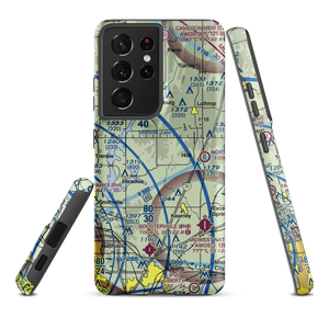 Block Air Village Airport (MO71) VFR Sectional Samsung Phone Case