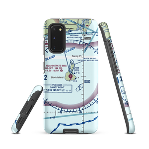 Block Island State Airport (BID) VFR Sectional Samsung Phone Case