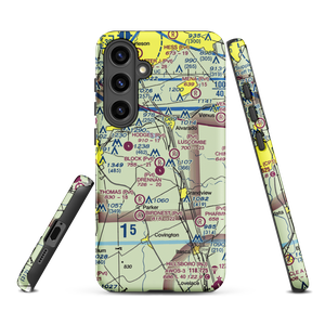 Block Ranch Airport (TX78) VFR Sectional Samsung Phone Case